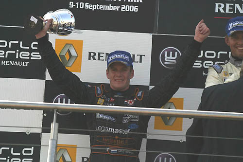 Carlo van Dam podium